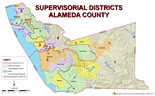 Map of Alameda County